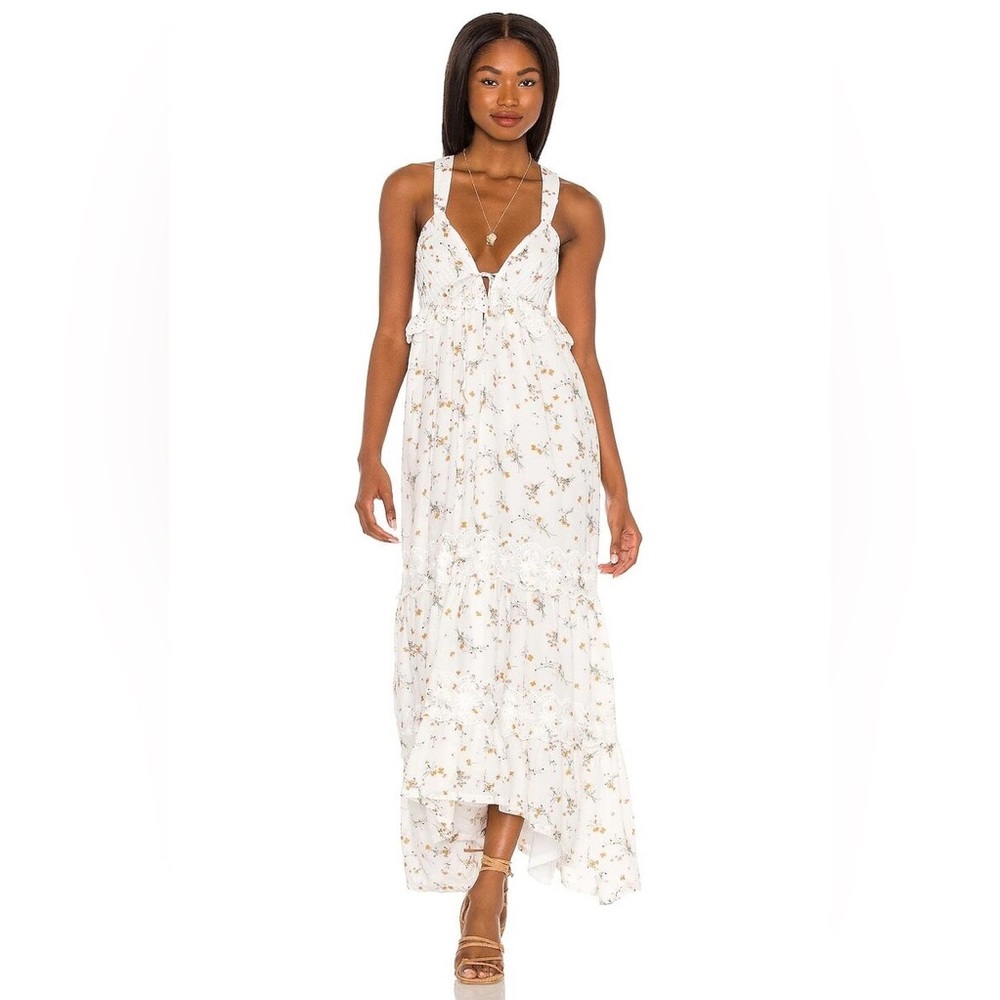 Tularosa berklee floral maxi dress